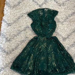 Beautiful green dress